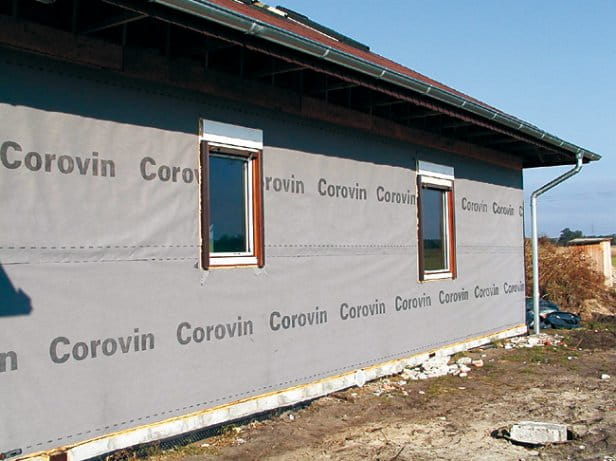 Vindduk till yttervägg - Corovin