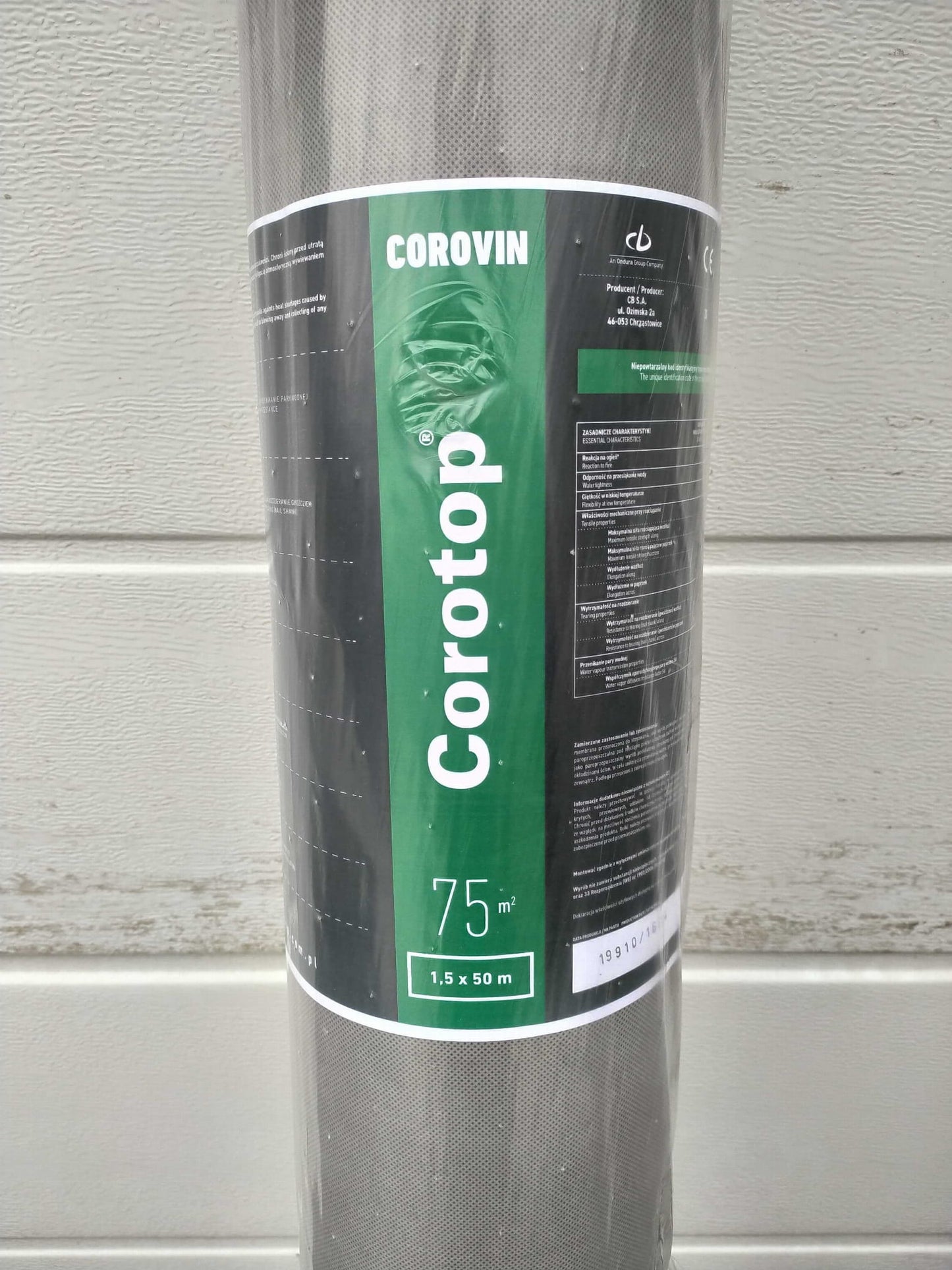 Vindduk till yttervägg - Corovin
