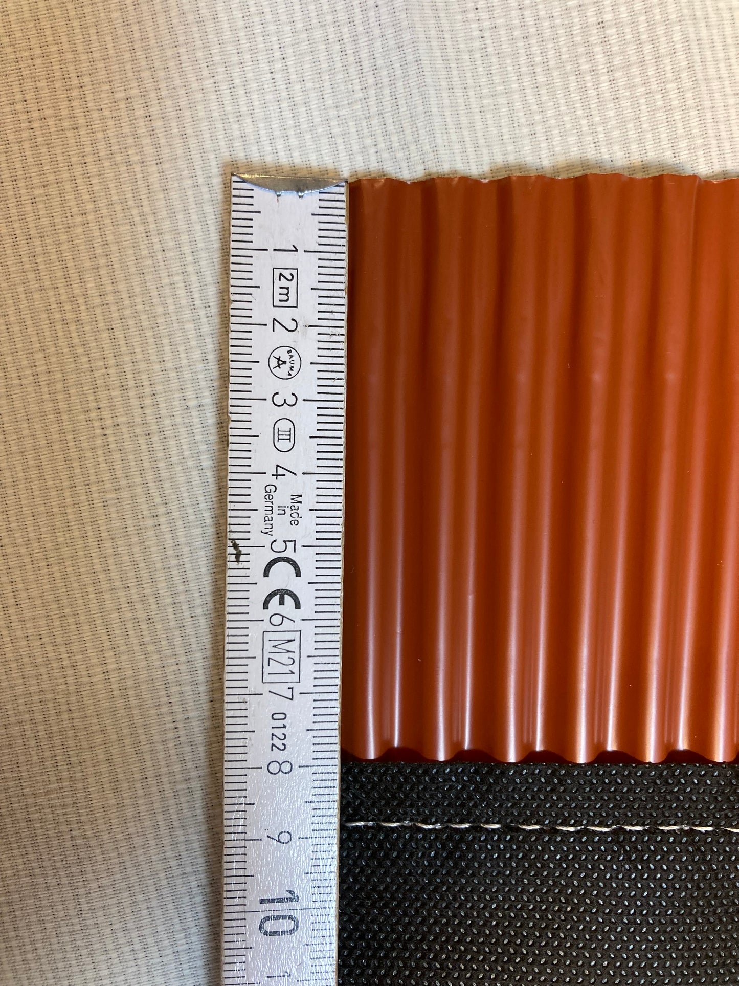 Nockband XL 390mm Ekonomi 2x15mm butyl tegelröd