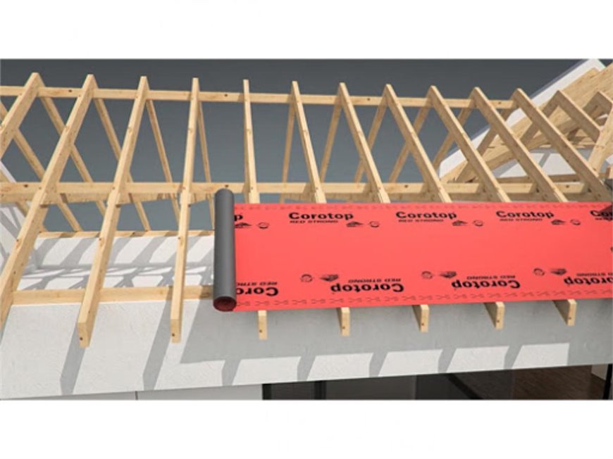 Takmembran / underlagsduk RED Strong diffusionsöppen 180gr/m2