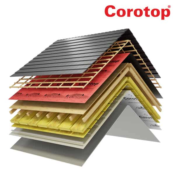 Takmembran / underlagsduk RED Strong diffusionsöppen 180gr/m2