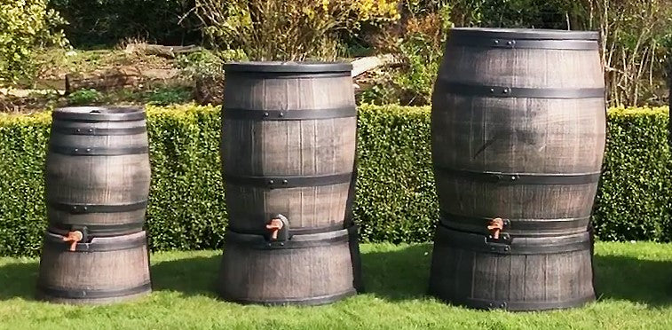 Tappkran / avtappningskran plast 1/2" o 3/4" gänga till Regnvattentunna