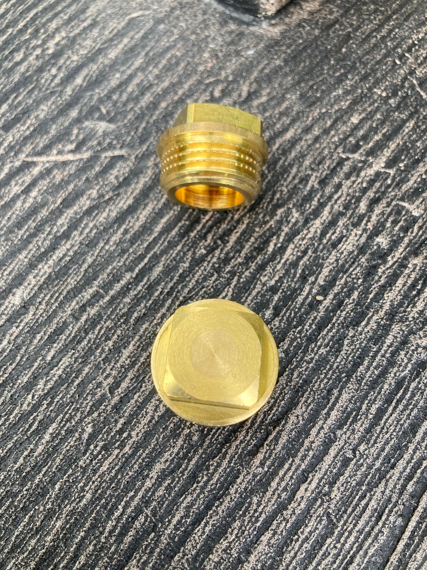 Plugg 1/2" Mässing
