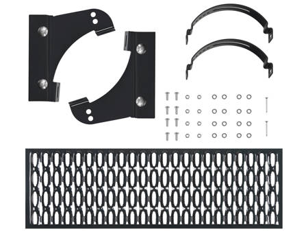 Takbrygga/taksteg bandtäckt / falsat plåttak-800 mm